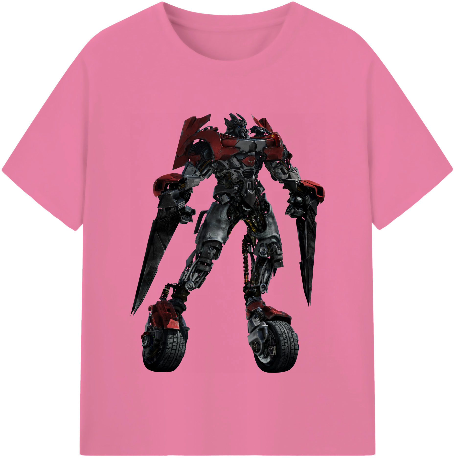（画像用） Transformers トランスフォーマー 綿100％半袖Tシャツ（フロントプリント）